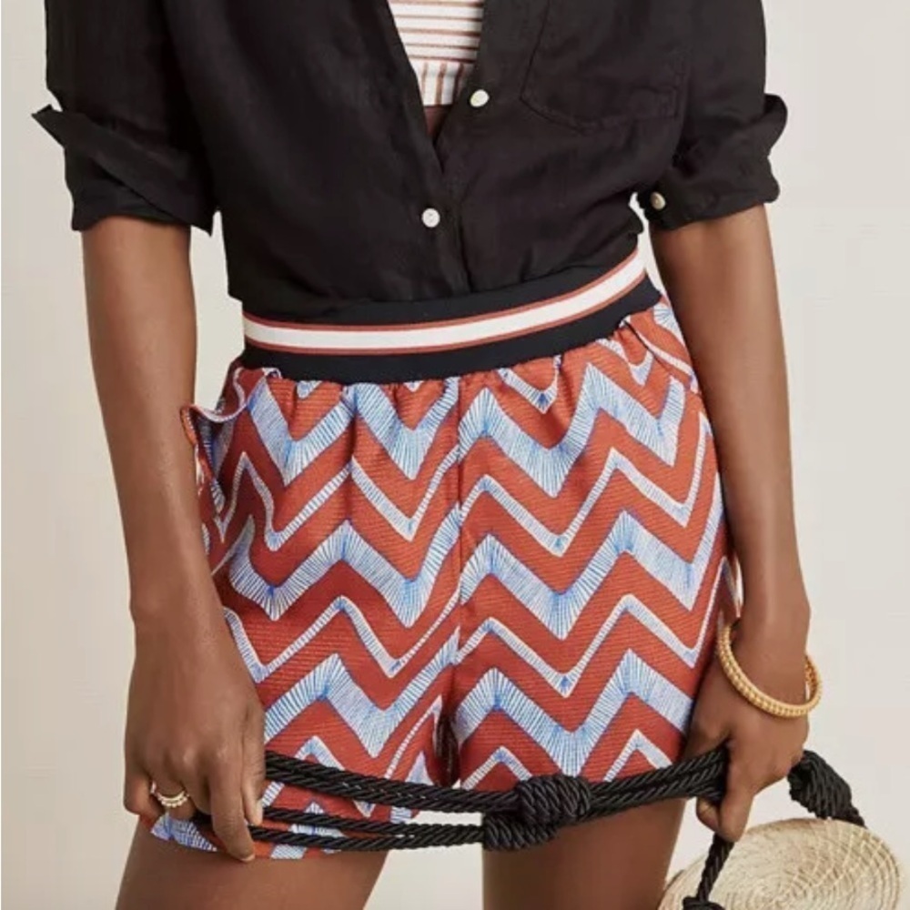 Anthropologie Scotch & Soda Everett Colorful Shorts Size L Rare Find!